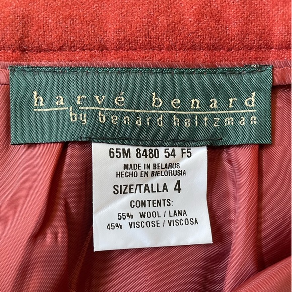Harve Bernard Wool Skirt - Picture 3 of 3